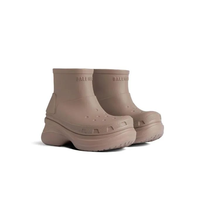 Balenciaga Boots and Ankle Boots Women Women039s Crocs Bootie In Beige Beige Balenciaga Boots and Ankle Boots Women Women039s Crocs Bootie In Beige Beige