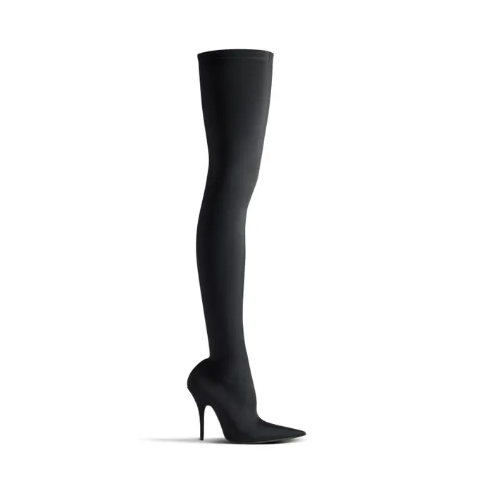 Balenciaga Boots and Ankle Boots Women Women039s Knife 110mm Overtheknee Boot In Black Black Balenciaga Boots and Ankle Boots Women Women039s Knife 110mm Overtheknee Boot In Black Black