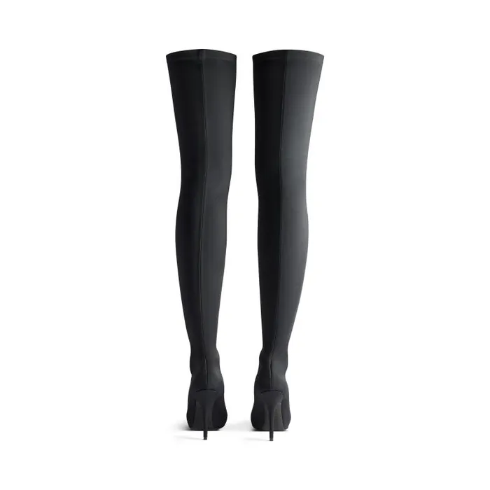Balenciaga Boots and Ankle Boots Women Women039s Knife 110mm Overtheknee Boot In Black Black Balenciaga Boots and Ankle Boots Women Women039s Knife 110mm Overtheknee Boot In Black Black