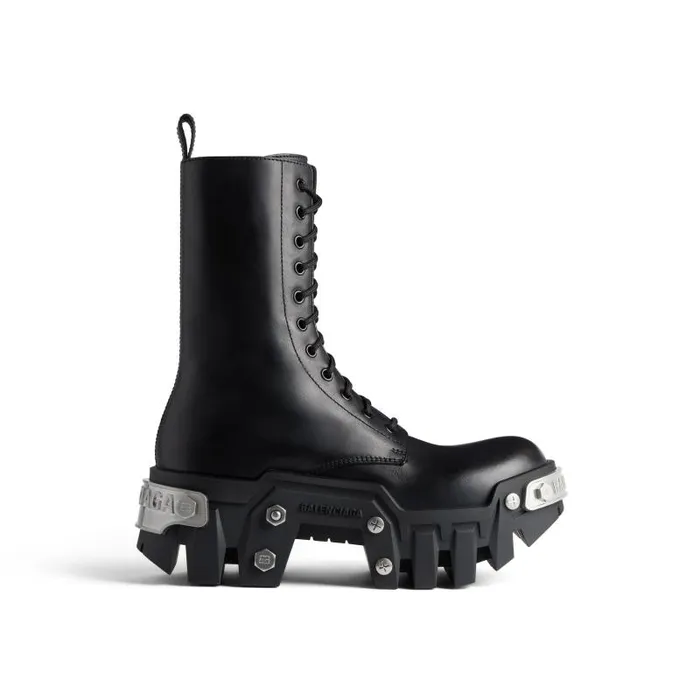 Balenciaga Boots and Derbies Men Men039s Bulldozer Laceup Boot In Black Black Balenciaga Boots and Derbies Men Men039s Bulldozer Laceup Boot In Black Black