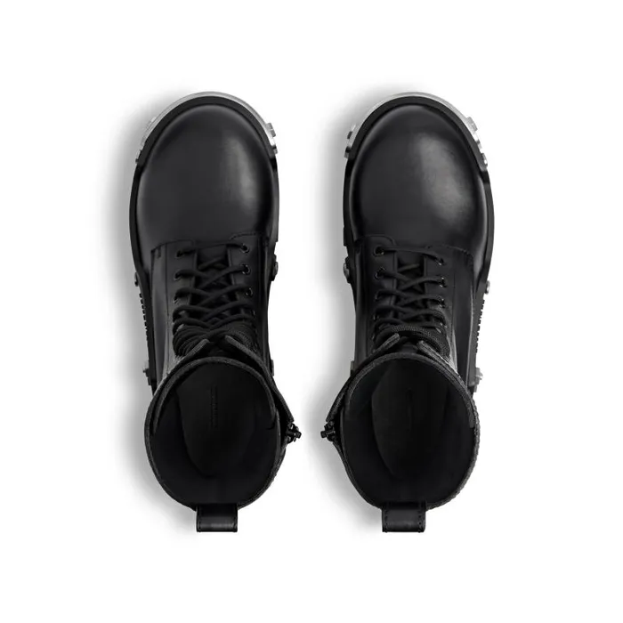 Balenciaga Boots and Derbies Men Men039s Bulldozer Laceup Boot In Black Black Balenciaga Boots and Derbies Men Men039s Bulldozer Laceup Boot In Black Black
