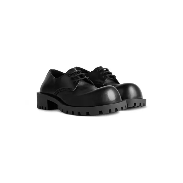Balenciaga Boots and Derbies Men Men039s Hummer Derbie In Black Black Balenciaga Boots and Derbies Men Men039s Hummer Derbie In Black Black