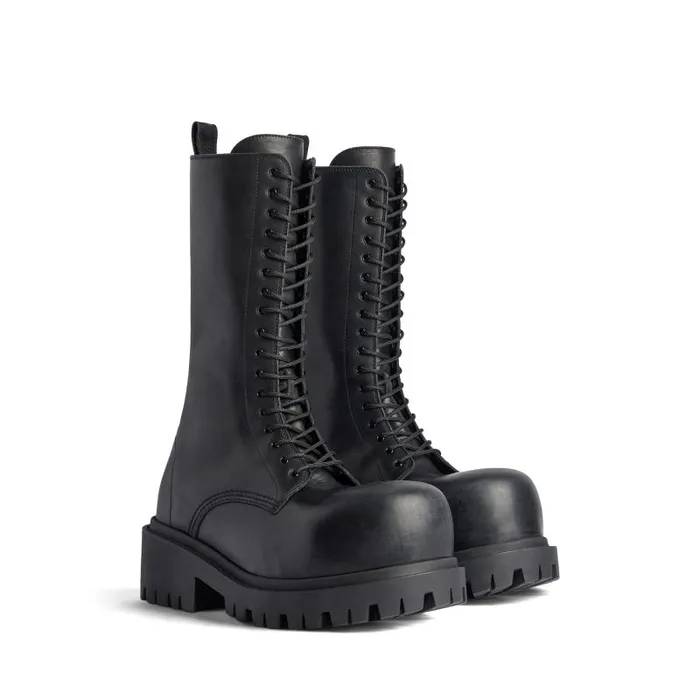 Balenciaga Boots and Derbies Men Men039s Stomper Boot In Black Black Balenciaga Boots and Derbies Men Men039s Stomper Boot In Black Black
