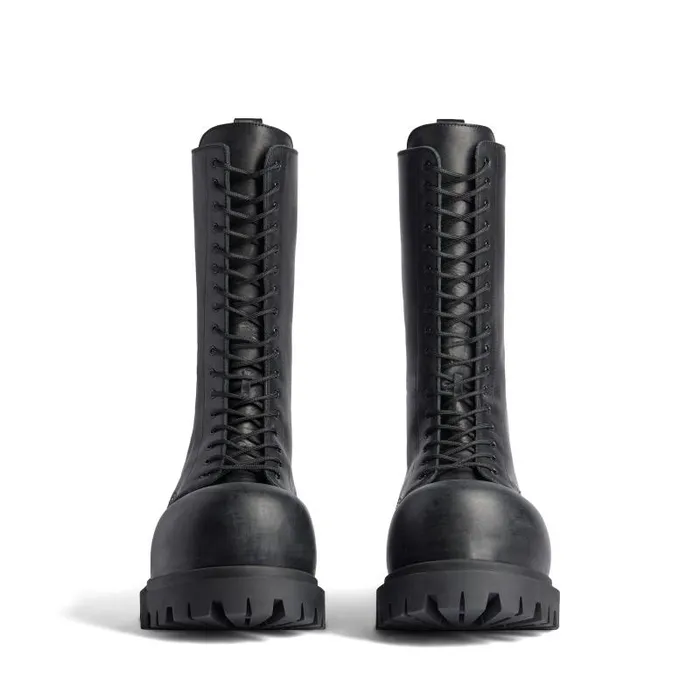 Balenciaga Boots and Derbies Men Men039s Stomper Boot In Black Black Balenciaga Boots and Derbies Men Men039s Stomper Boot In Black Black