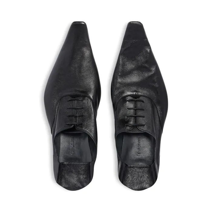 Balenciaga Boots and Derbies Men Men039s Ultra Soft Derby In Black Black