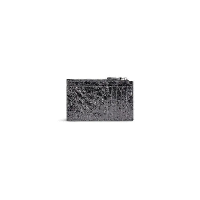Balenciaga Card Holders Women Women039s Le City Long Coin And Card Holder Metallized In Steel Grey Steel Grey Balenciaga Card Holders Women Women039s Le City Long Coin And Card Holder Metallized In Steel Grey Steel Grey