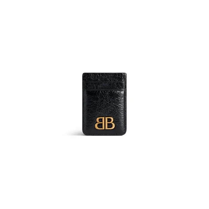 Balenciaga Card Holders Women Women039s Monaco Magnet Card Holder In Black Black Balenciaga Card Holders Women Women039s Monaco Magnet Card Holder In Black Black