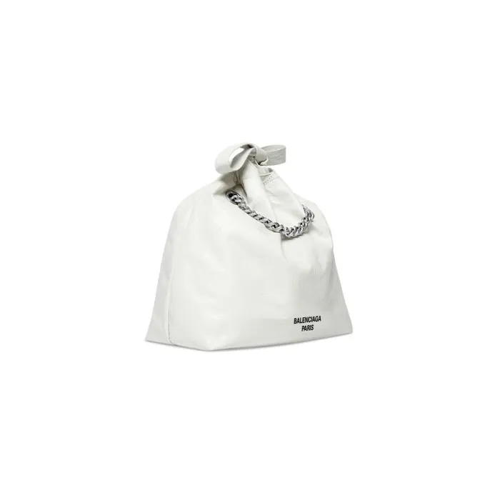 Balenciaga Chain Bags Women Women039s Crush Small Tote Bag In Optic White Optic White