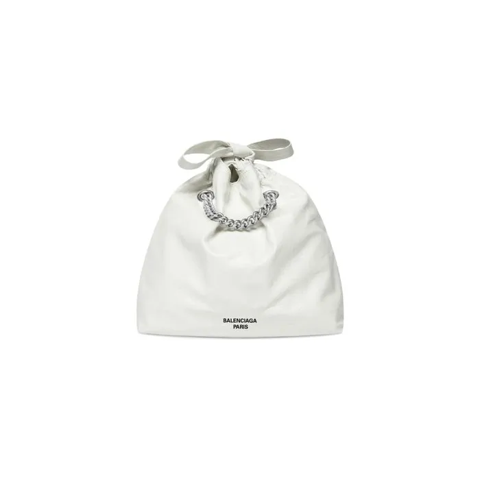 Balenciaga Chain Bags Women Women039s Crush Small Tote Bag In Optic White Optic White