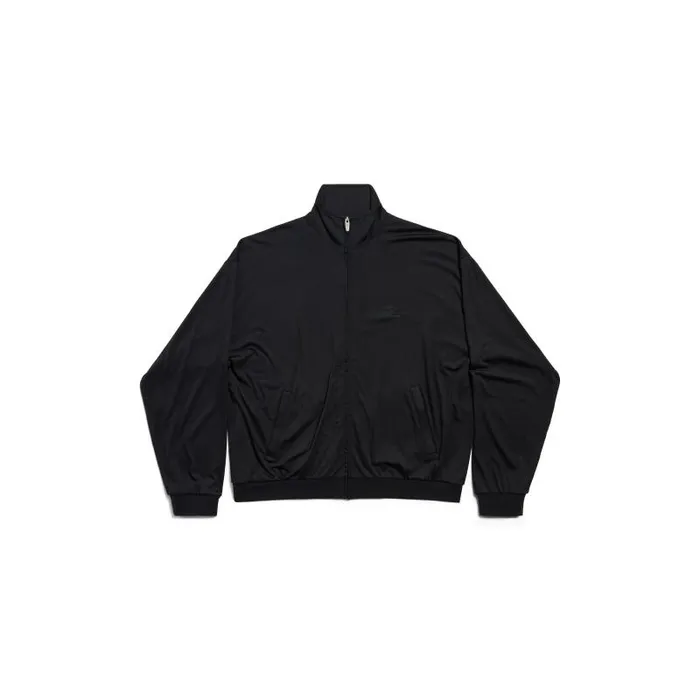 Balenciaga Coats and Jackets Men Men039s Bb Garderobe Tracksuit Jacket In Black Black Balenciaga Coats and Jackets Men Men039s Bb Garderobe Tracksuit Jacket In Black Black