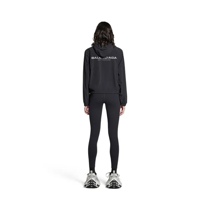 Balenciaga Coats and Jackets Women Women039s Activewear Shrunk Windbreaker In Black Black Balenciaga Coats and Jackets Women Women039s Activewear Shrunk Windbreaker In Black Black