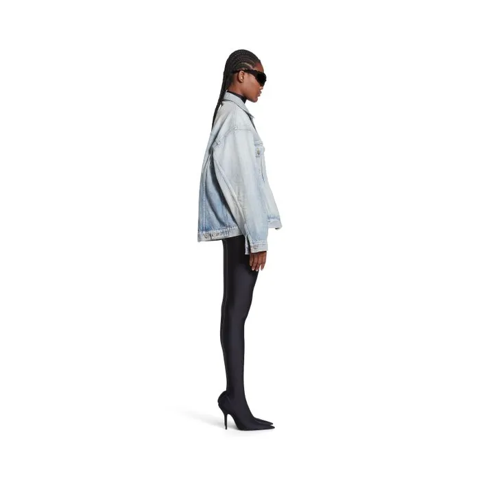 Balenciaga Coats and Jackets Women Women039s Hourglass Jacket In Light Blue Light Blue Balenciaga Coats and Jackets Women Women039s Hourglass Jacket In Light Blue Light Blue