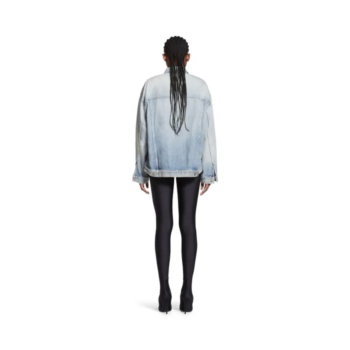 Balenciaga Coats and Jackets Women Women039s Hourglass Jacket In Light Blue Light Blue Balenciaga Coats and Jackets Women Women039s Hourglass Jacket In Light Blue Light Blue
