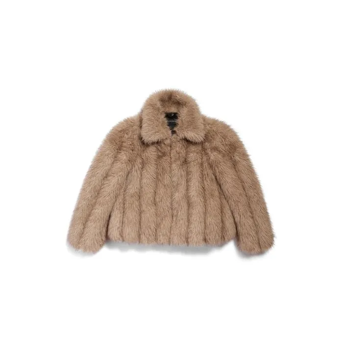 Balenciaga Coats and Jackets Women Women039s Shrunk Jacket In Brown Brown Balenciaga Coats and Jackets Women Women039s Shrunk Jacket In Brown Brown