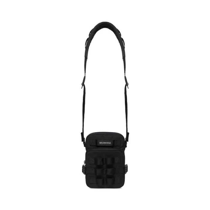 Balenciaga Crossbodies and Messengers Men Men039s Army Crossbody Messenger Bag In Black Black Balenciaga Crossbodies and Messengers Men Men039s Army Crossbody Messenger Bag In Black Black