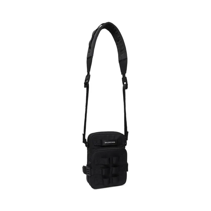 Balenciaga Crossbodies and Messengers Men Men039s Army Crossbody Messenger Bag In Black Black Balenciaga Crossbodies and Messengers Men Men039s Army Crossbody Messenger Bag In Black Black