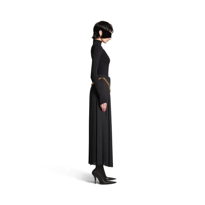Balenciaga Dresses and Skirts Women Women039s Pleated Skirt In Black Black