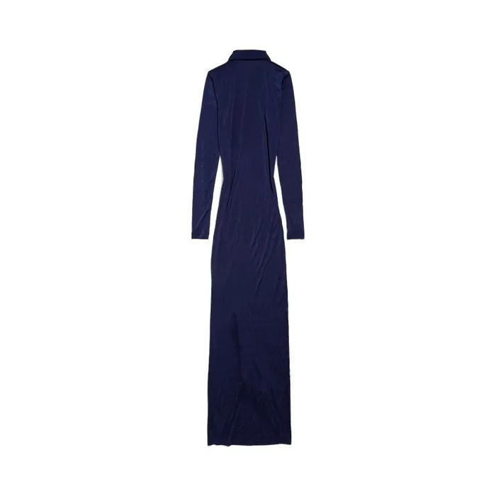 Balenciaga Dresses and Skirts Women Women039s Stretch Maxi Dress In Dark Navy Dark Navy
