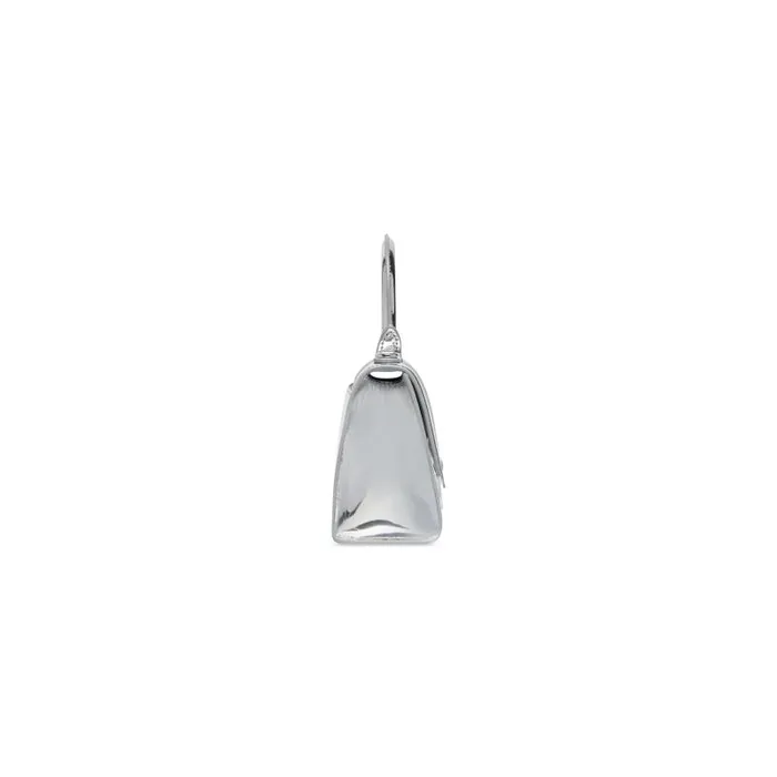Balenciaga Handbags Women Women039s Hourglass Xs Handbag Mirror Effect In Silver Silver