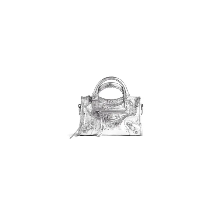 Balenciaga Handbags Women Women039s Le City Mini Bag In Silver Silver