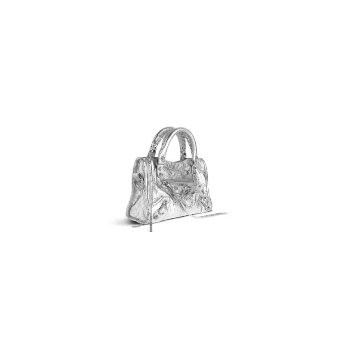 Balenciaga Handbags Women Women039s Le City Mini Bag In Silver Silver Balenciaga Handbags Women Women039s Le City Mini Bag In Silver Silver