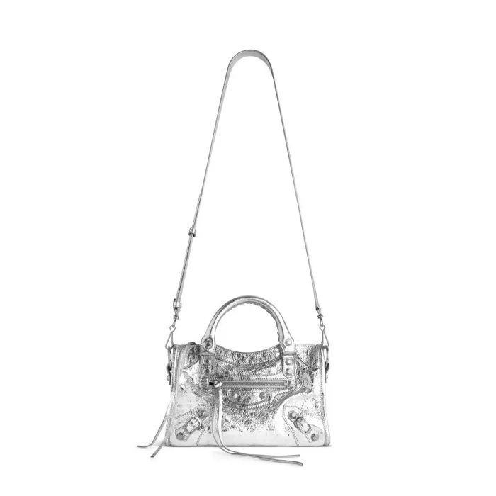 Balenciaga Handbags Women Women039s Le City Mini Bag In Silver Silver Balenciaga Handbags Women Women039s Le City Mini Bag In Silver Silver