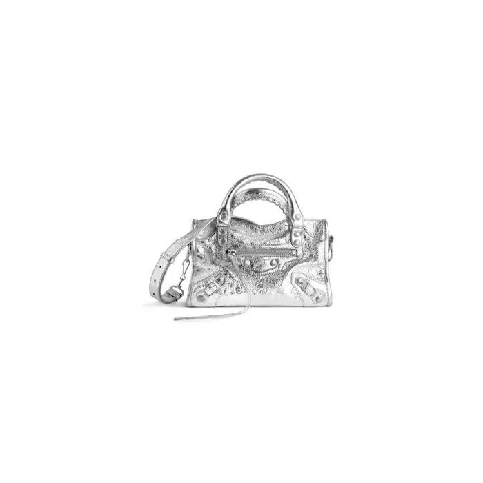 Balenciaga Handbags Women Women039s Le City Mini Bag In Silver Silver Balenciaga Handbags Women Women039s Le City Mini Bag In Silver Silver