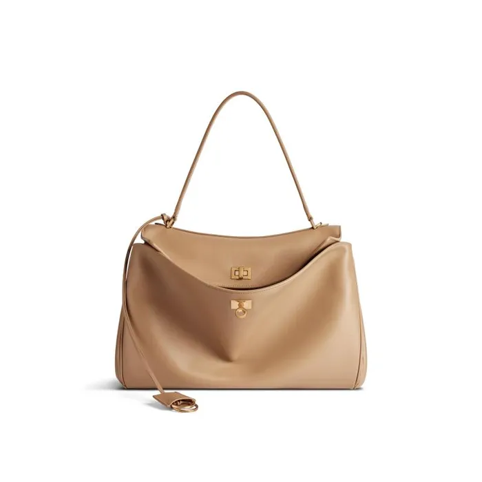 Balenciaga Handbags Women Women039s Rodeo Medium Handbag In Latte Latte