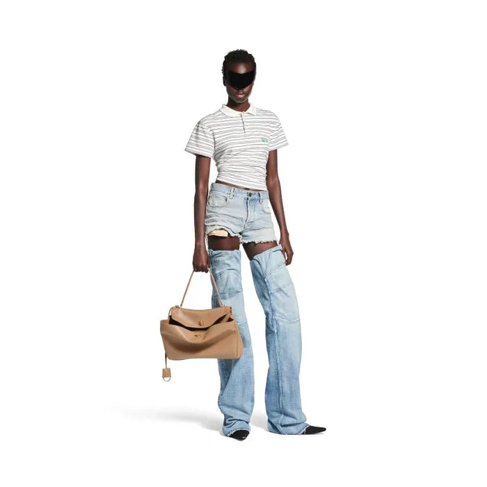 Balenciaga Handbags Women Women039s Rodeo Medium Handbag In Latte Latte Balenciaga Handbags Women Women039s Rodeo Medium Handbag In Latte Latte