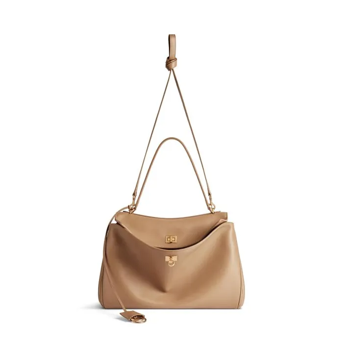 Balenciaga Handbags Women Women039s Rodeo Medium Handbag In Latte Latte Balenciaga Handbags Women Women039s Rodeo Medium Handbag In Latte Latte