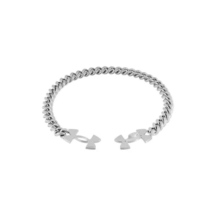 Balenciaga Jewelry WomenMen Under Armour Necklace In Silver Silver Balenciaga Jewelry WomenMen Under Armour Necklace In Silver Silver