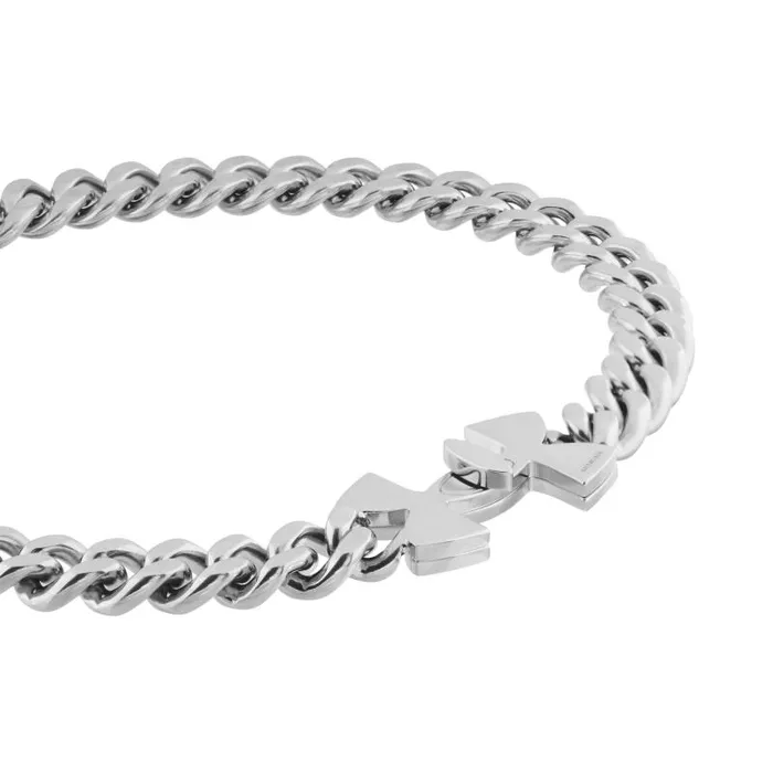 Balenciaga Jewelry WomenMen Under Armour Necklace In Silver Silver Balenciaga Jewelry WomenMen Under Armour Necklace In Silver Silver