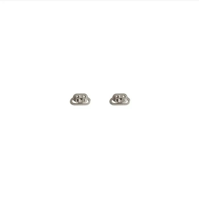 Balenciaga Jewelry Women Women039s Bb Xs Stud Earrings In Crystalsilver Crystalsilver Balenciaga Jewelry Women Women039s Bb Xs Stud Earrings In Crystalsilver Crystalsilver