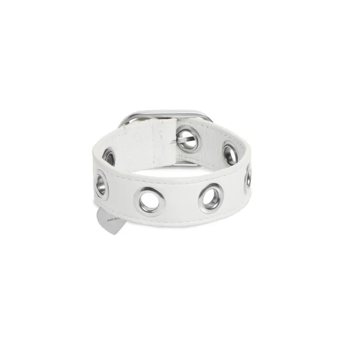 Balenciaga Jewelry Women Women039s Cagole Bracelet In White White