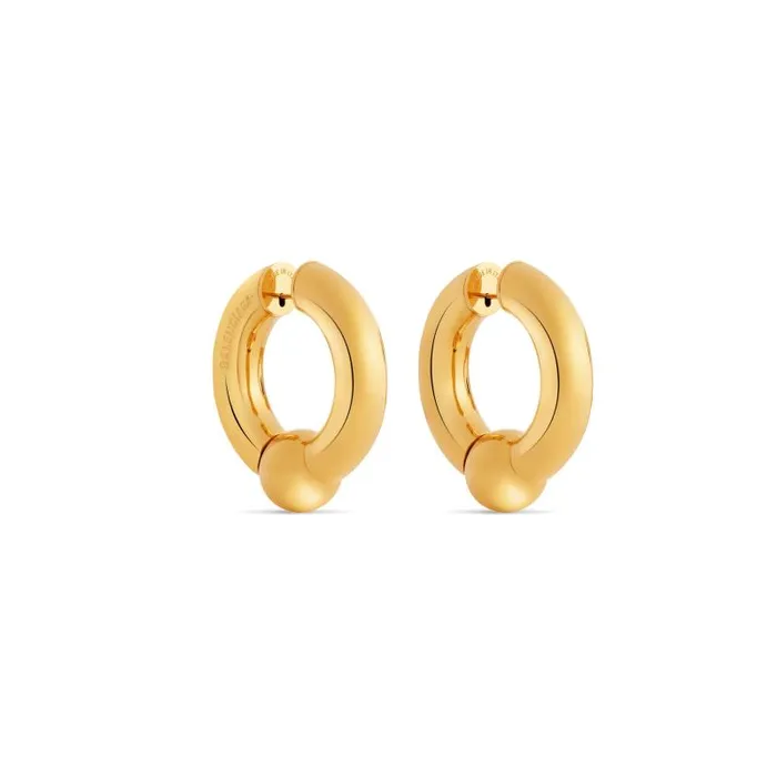 Balenciaga Jewelry Women Women039s Mega Earrings In Gold Gold Balenciaga Jewelry Women Women039s Mega Earrings In Gold Gold