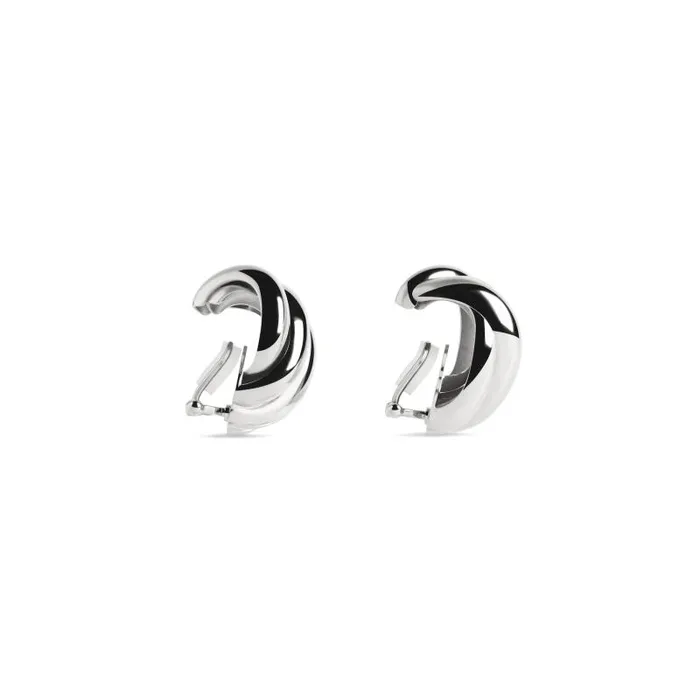 Balenciaga Jewelry Women Women039s Saturne Earrings In Silver Silver