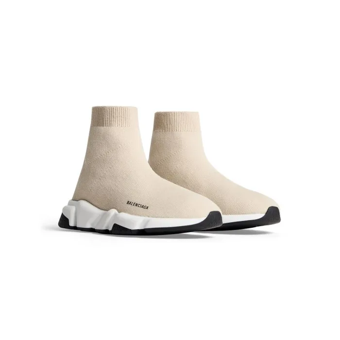 Balenciaga Kids WomenMen Kids 8211 Speed Recycled Knit Sneaker In Light Beige Light Beige Balenciaga Kids WomenMen Kids 8211 Speed Recycled Knit Sneaker In Light Beige Light Beige