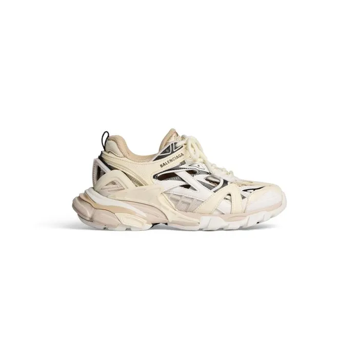 Balenciaga Kids WomenMen Kids 8211 Track2 Sneaker In Beige Beige