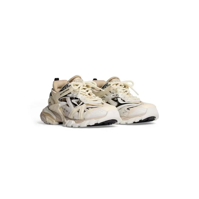 Balenciaga Kids WomenMen Kids 8211 Track2 Sneaker In Beige Beige Balenciaga Kids WomenMen Kids 8211 Track2 Sneaker In Beige Beige