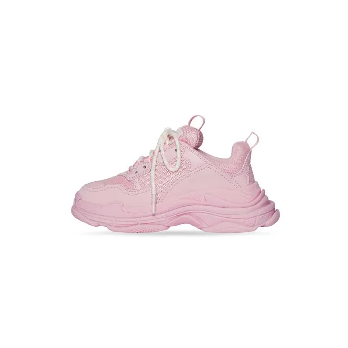 Balenciaga Kids WomenMen Kids 8211 Triple S Sneaker In Pink Pink