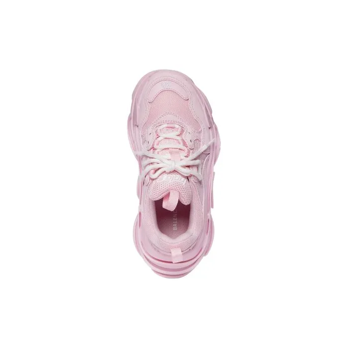 Balenciaga Kids WomenMen Kids 8211 Triple S Sneaker In Pink Pink