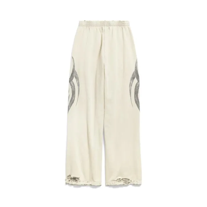 Balenciaga Pants Men Men039s Y2k Baggy Sweatpants In Light Beige Light Beige Balenciaga Pants Men Men039s Y2k Baggy Sweatpants In Light Beige Light Beige
