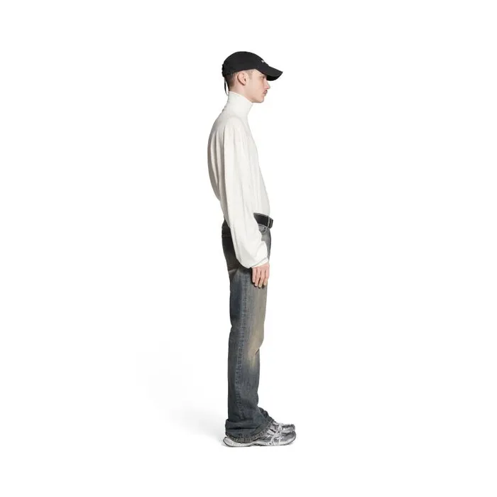 Balenciaga Pants WomenMen Bootcut Pants In Light Blue Light Blue Balenciaga Pants WomenMen Bootcut Pants In Light Blue Light Blue
