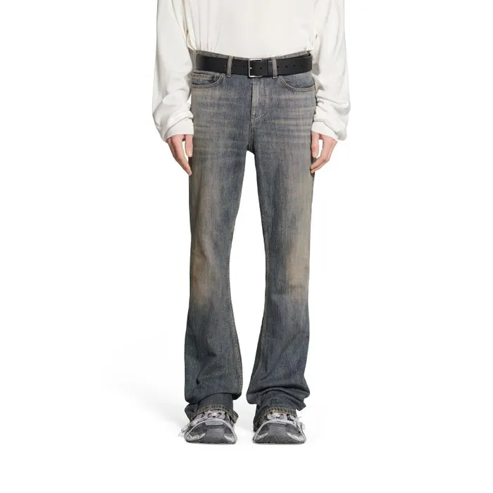 Balenciaga Pants WomenMen Bootcut Pants In Light Blue Light Blue Balenciaga Pants WomenMen Bootcut Pants In Light Blue Light Blue