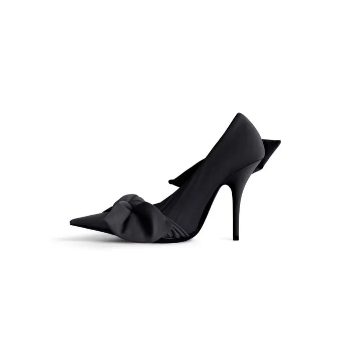 Balenciaga Pumps and Heels Women Women039s Knife Knot 110mm Pump In Black Black Balenciaga Pumps and Heels Women Women039s Knife Knot 110mm Pump In Black Black