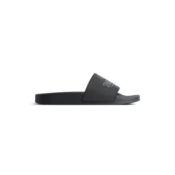Balenciaga Sandals and Mules Men Men039s Pool Slide Sandal In Black Black
