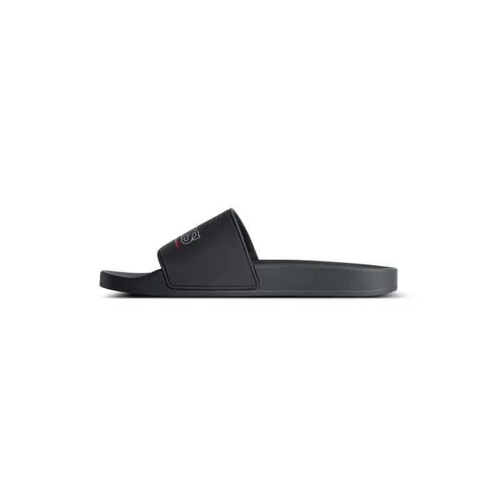 Balenciaga Sandals and Mules Men Men039s Pool Slide Sandal In Black Black Balenciaga Sandals and Mules Men Men039s Pool Slide Sandal In Black Black