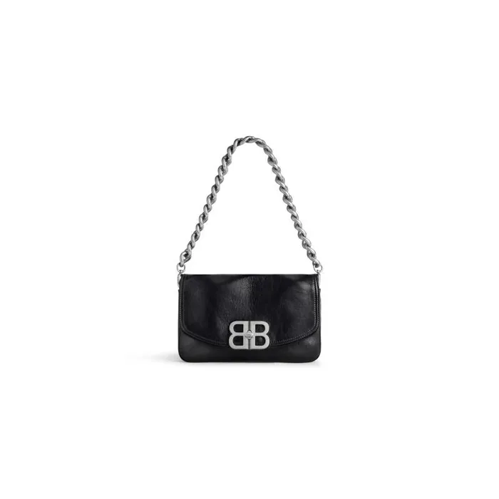 Balenciaga Shoulder Bags WomenMen Women039s Bb Soft Small Flap Bag In Black Black Balenciaga Shoulder Bags WomenMen Women039s Bb Soft Small Flap Bag In Black Black