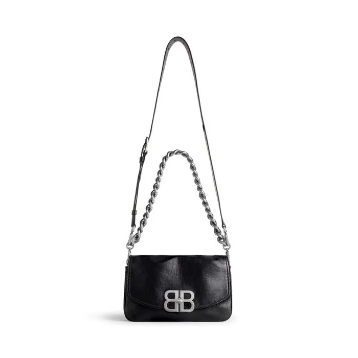 Balenciaga Shoulder Bags WomenMen Women039s Bb Soft Small Flap Bag In Black Black Balenciaga Shoulder Bags WomenMen Women039s Bb Soft Small Flap Bag In Black Black