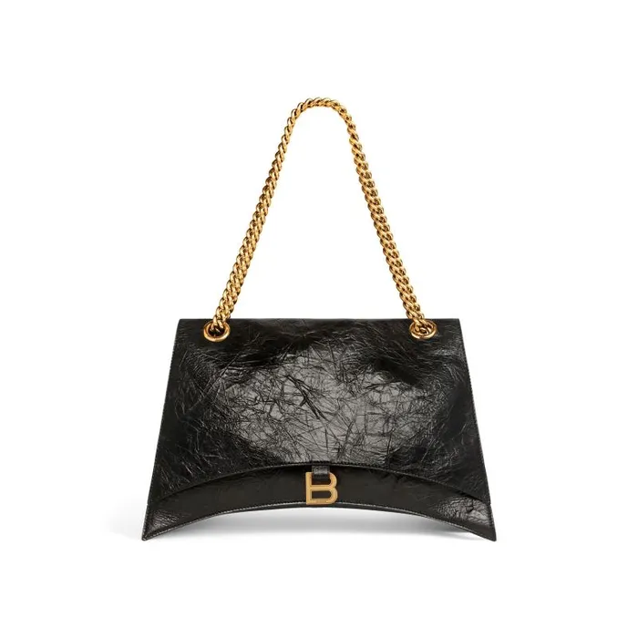 Balenciaga Shoulder Bags Women Women039s Crush Large Chain Bag In Black Black Balenciaga Shoulder Bags Women Women039s Crush Large Chain Bag In Black Black